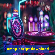 cmsp script download